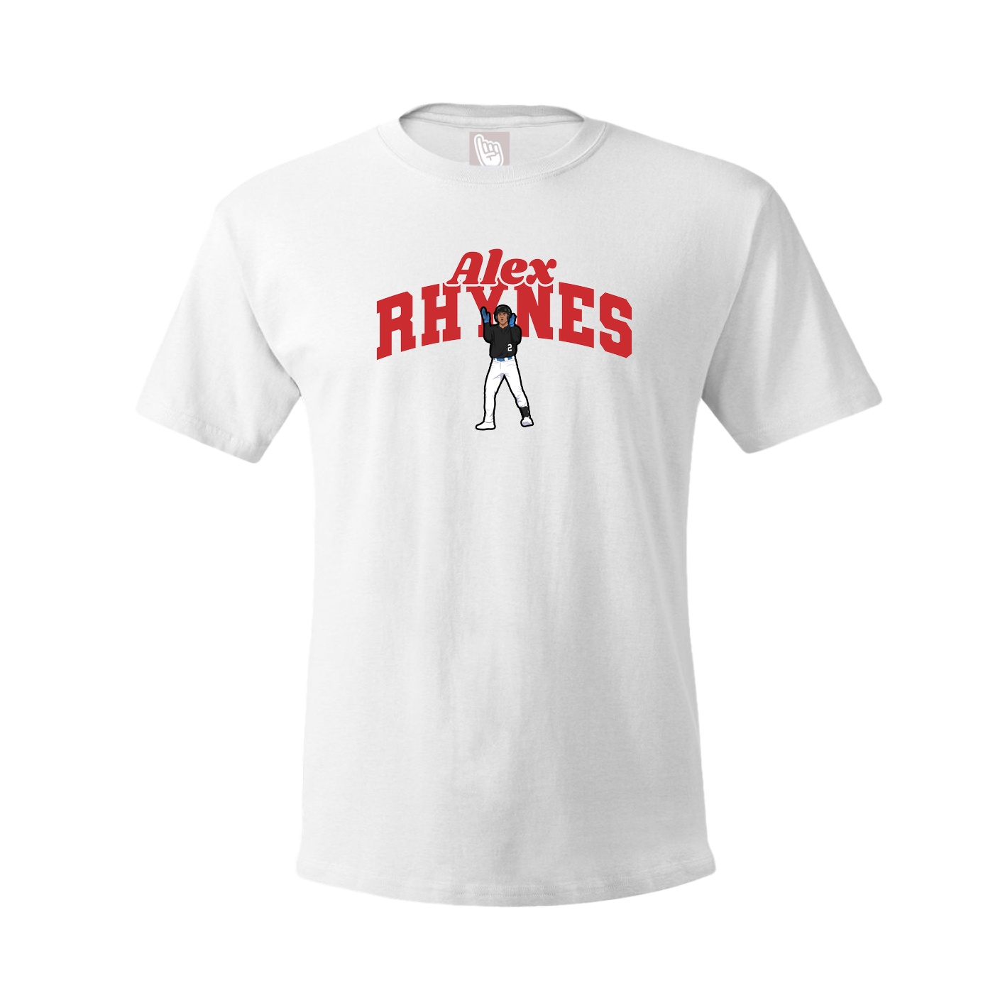 Youth Tee — Signature Arch in White