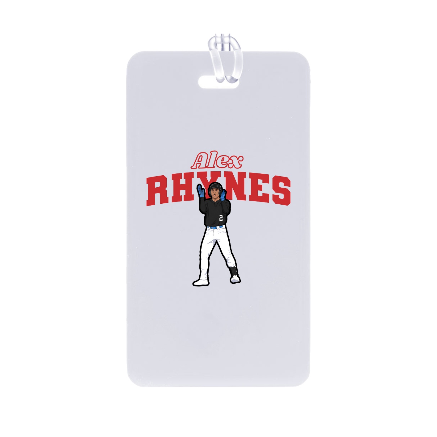 Bag Tag — Name Arch in Classic