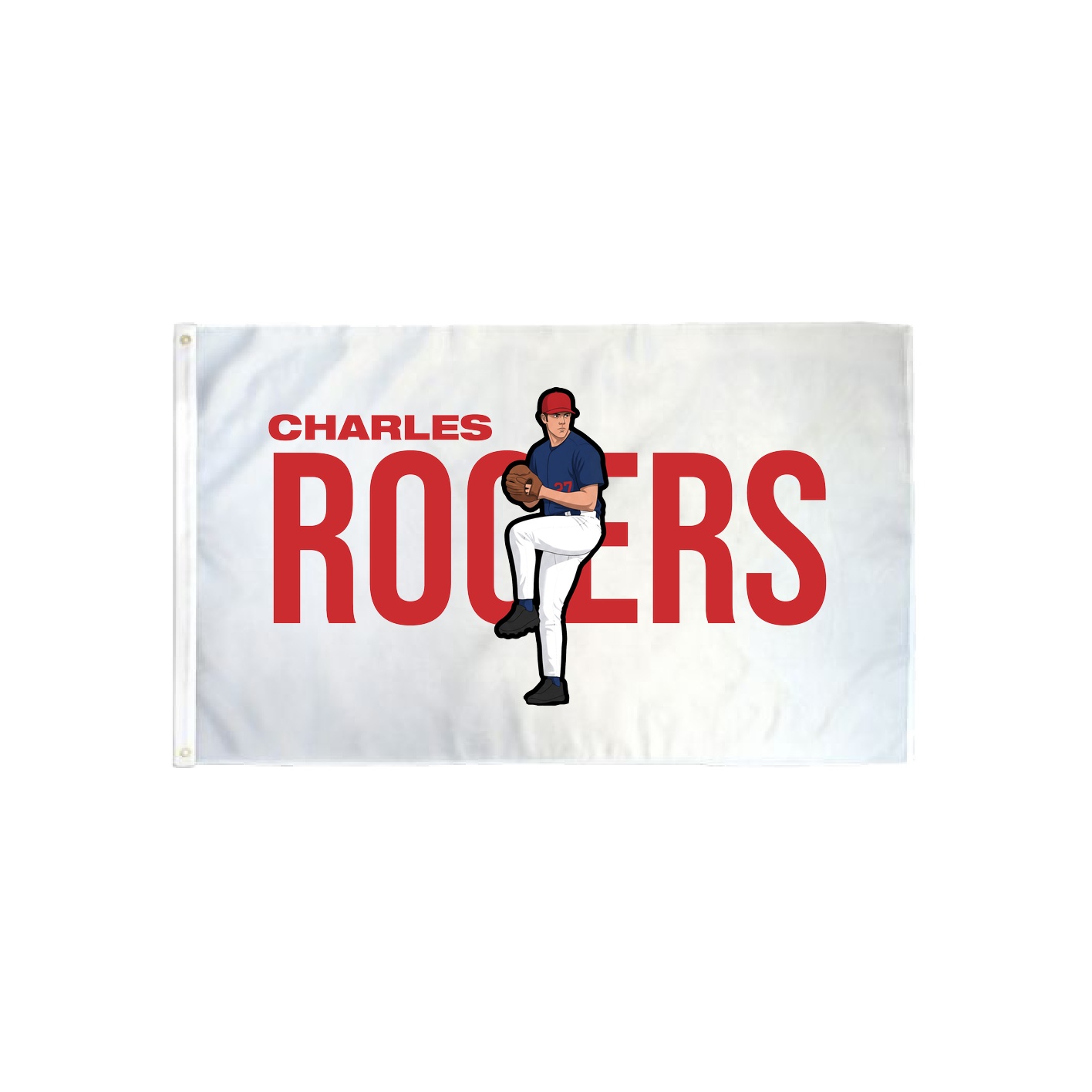 3x5 Flag — Player Name in Classic