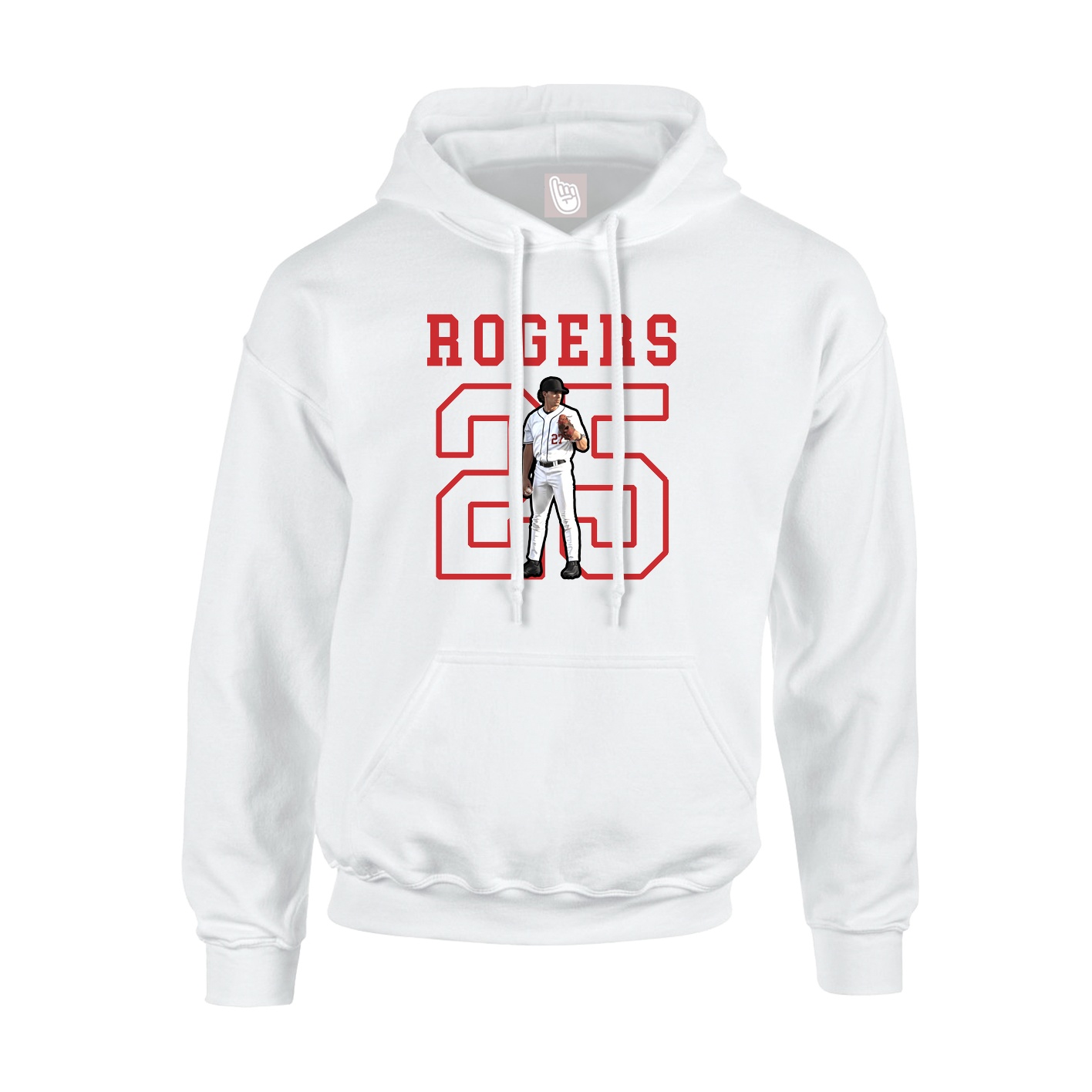 Youth Hoodie — Shirsey in White