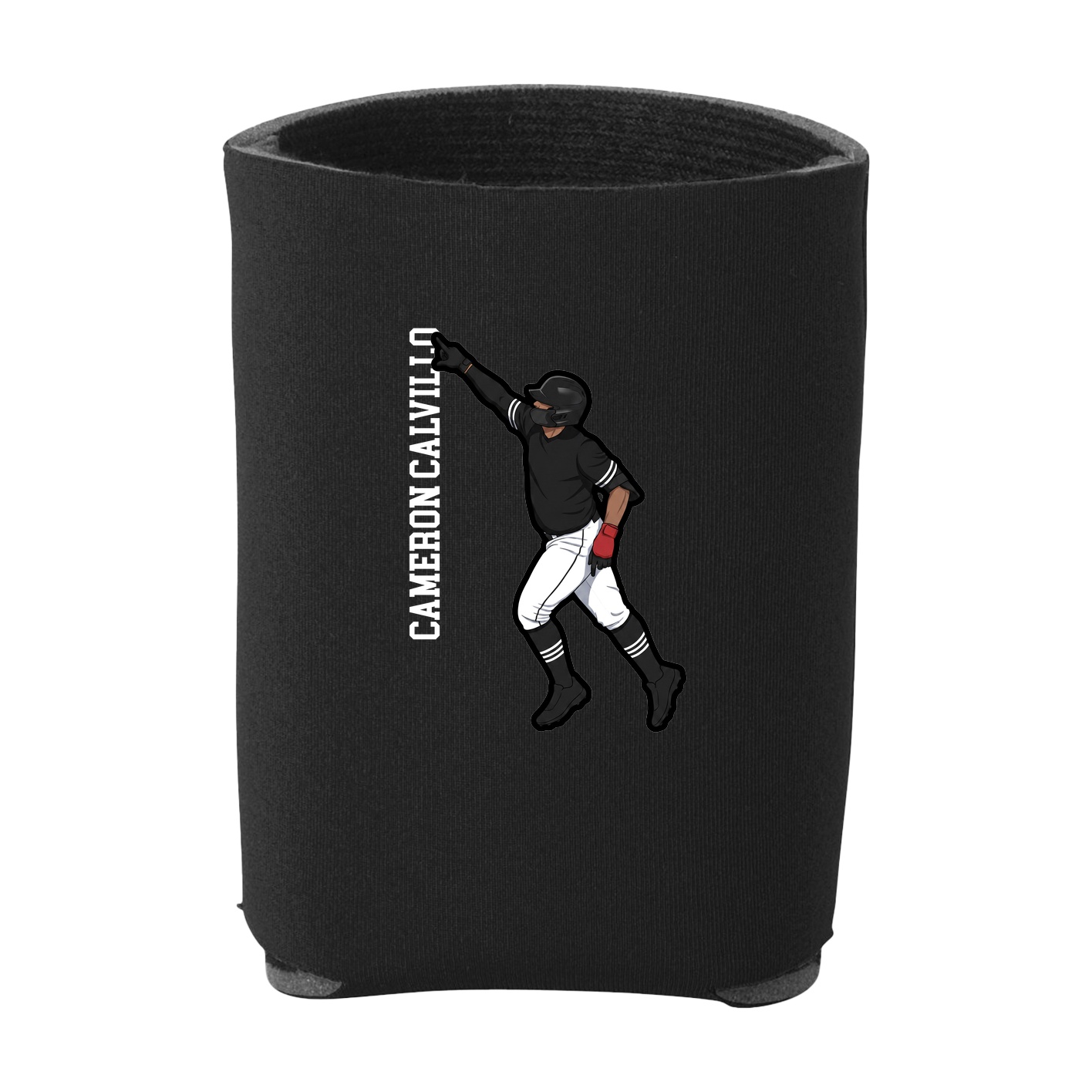 Can Holder — Name Vertical in Black