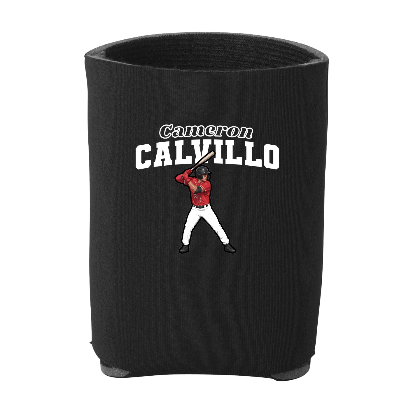 Can Holder — Name Arch in Black