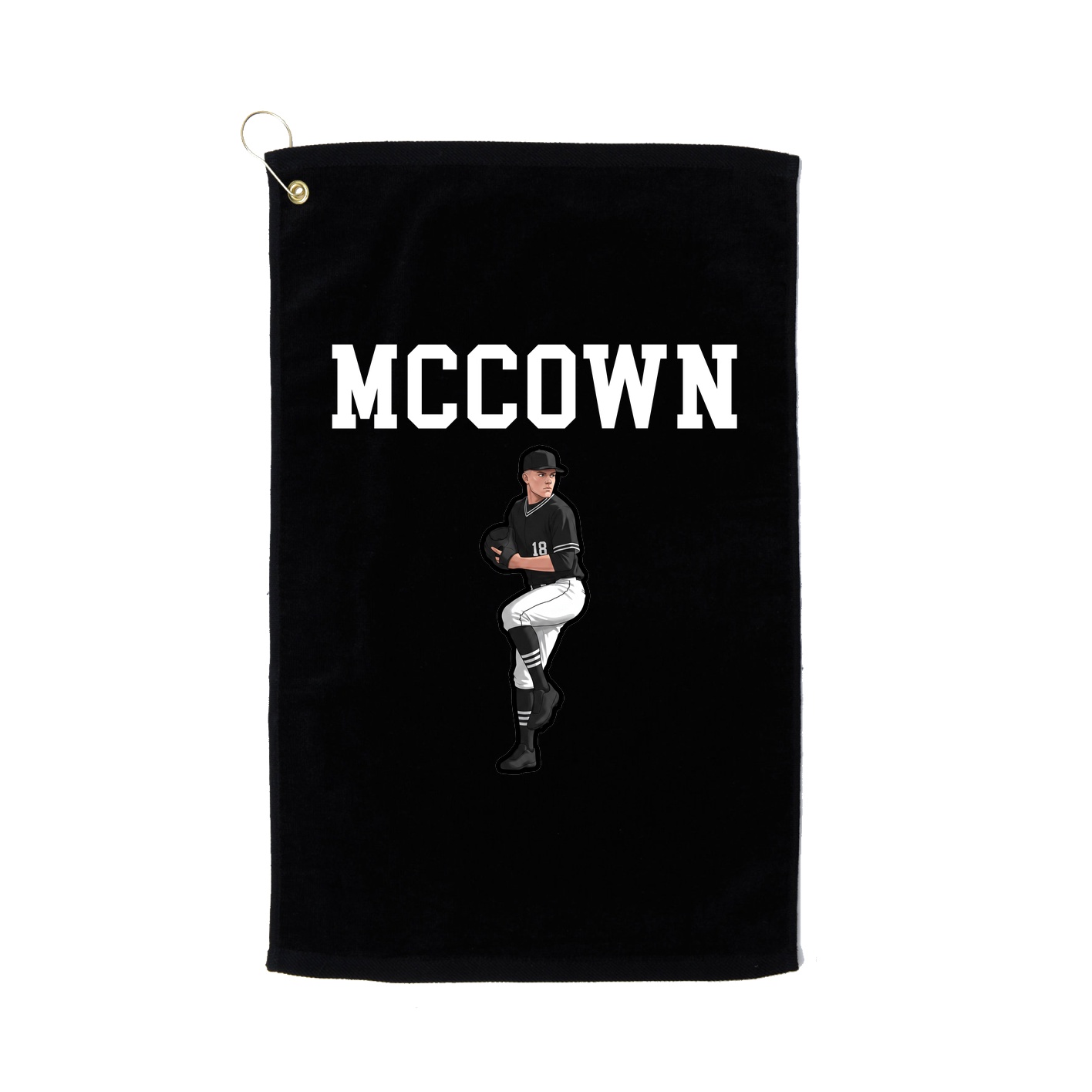 Golf Towel — Shirsey in Black