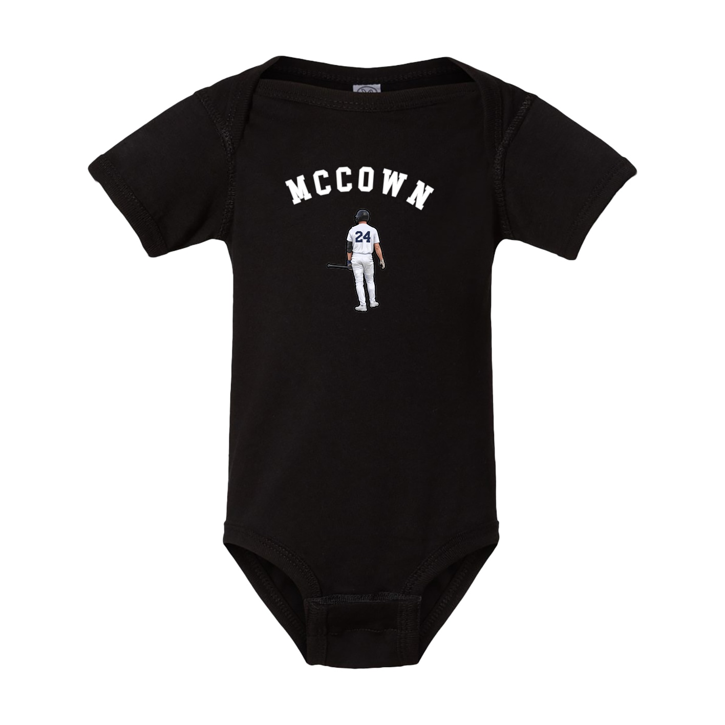 Baby Onesie — Shirsey Arch in Black