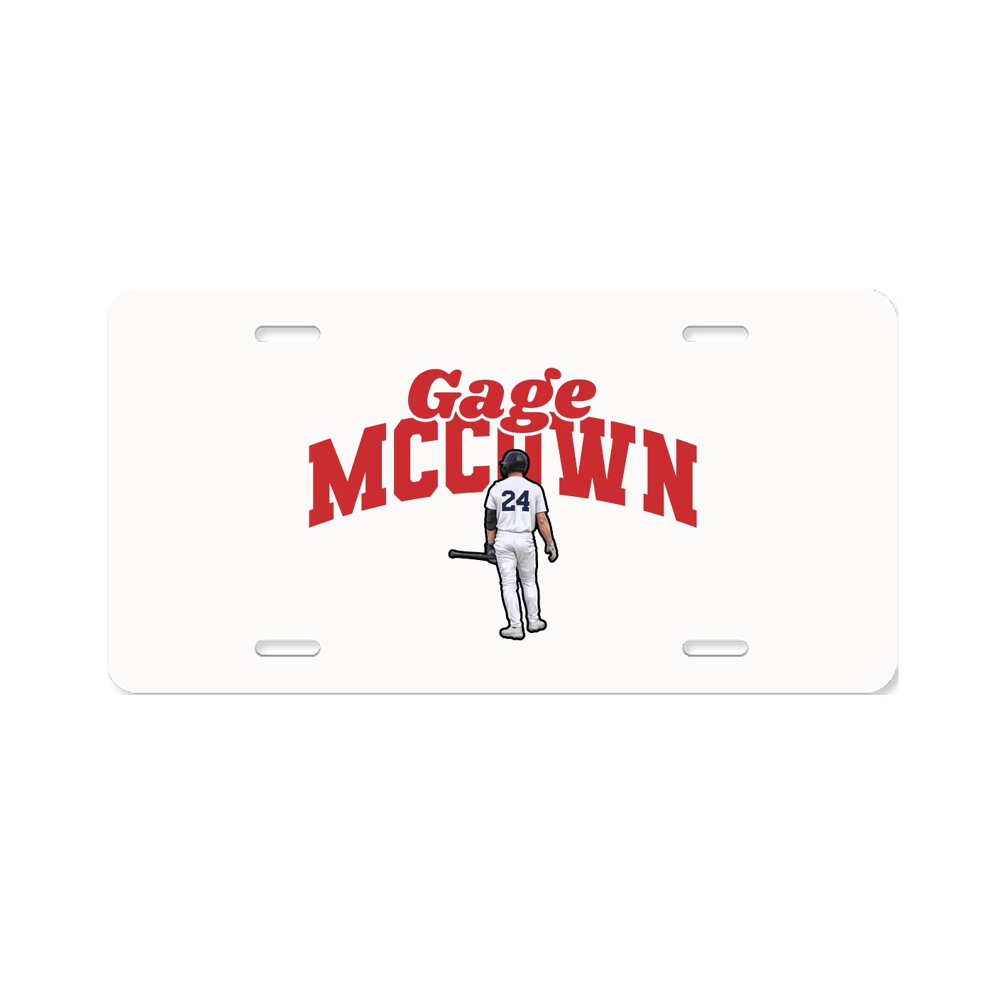 License Plate — Signature Arch in Classic