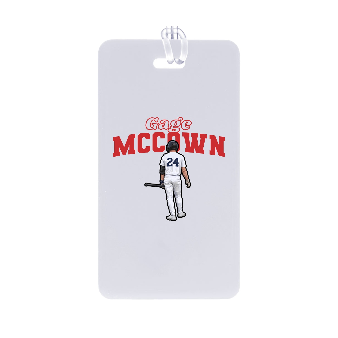 Bag Tag — Name Arch in Classic
