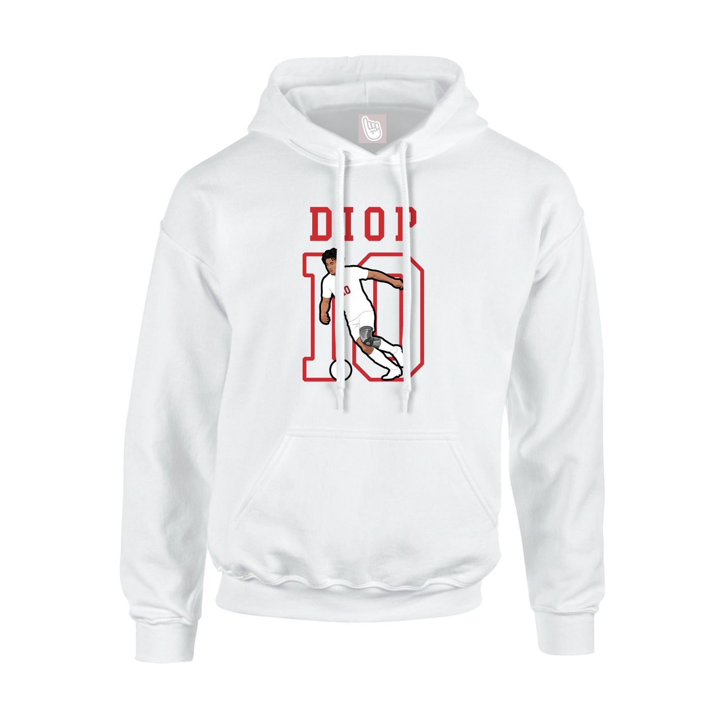 Youth Hoodie — Shirsey in White