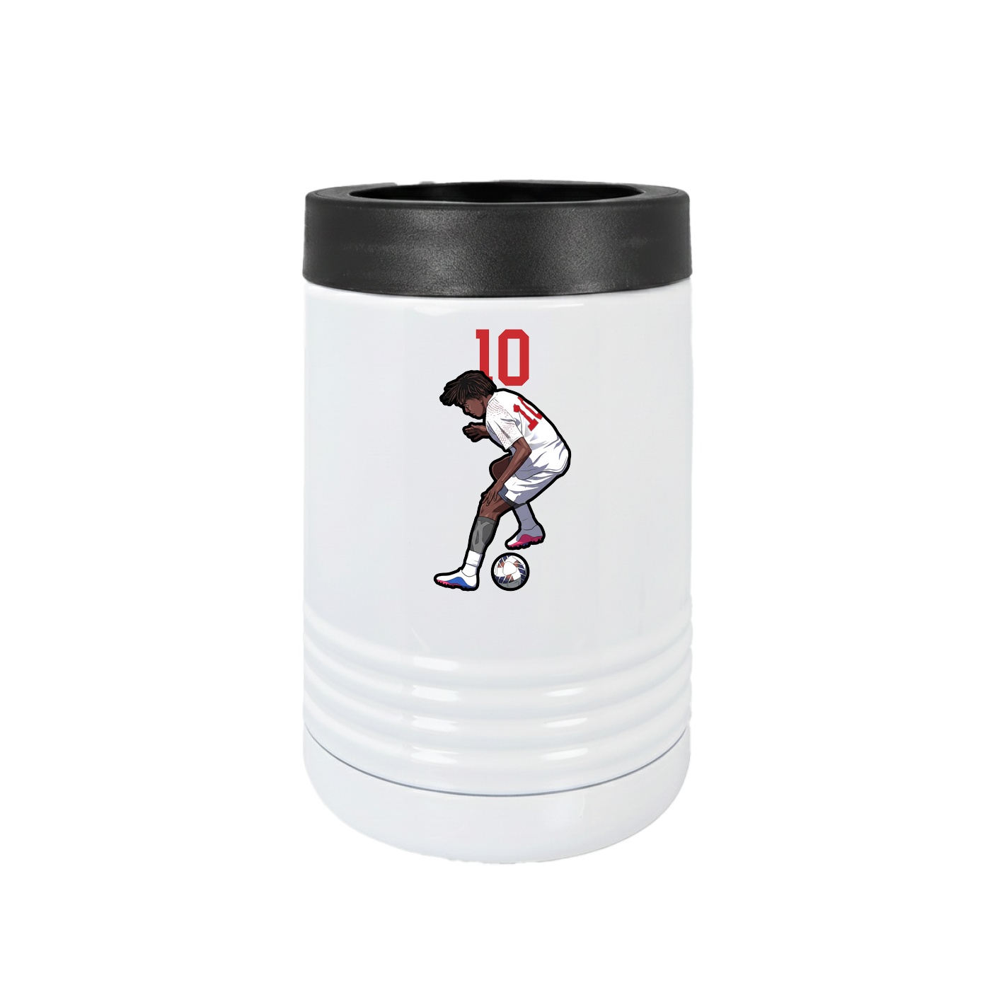 Beverage Holder — Number Top in White