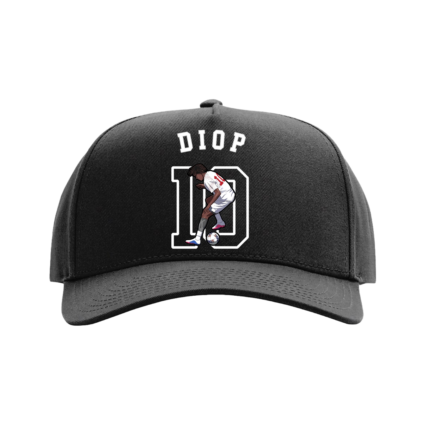Full Fabric Five-Panel Champ Cap
