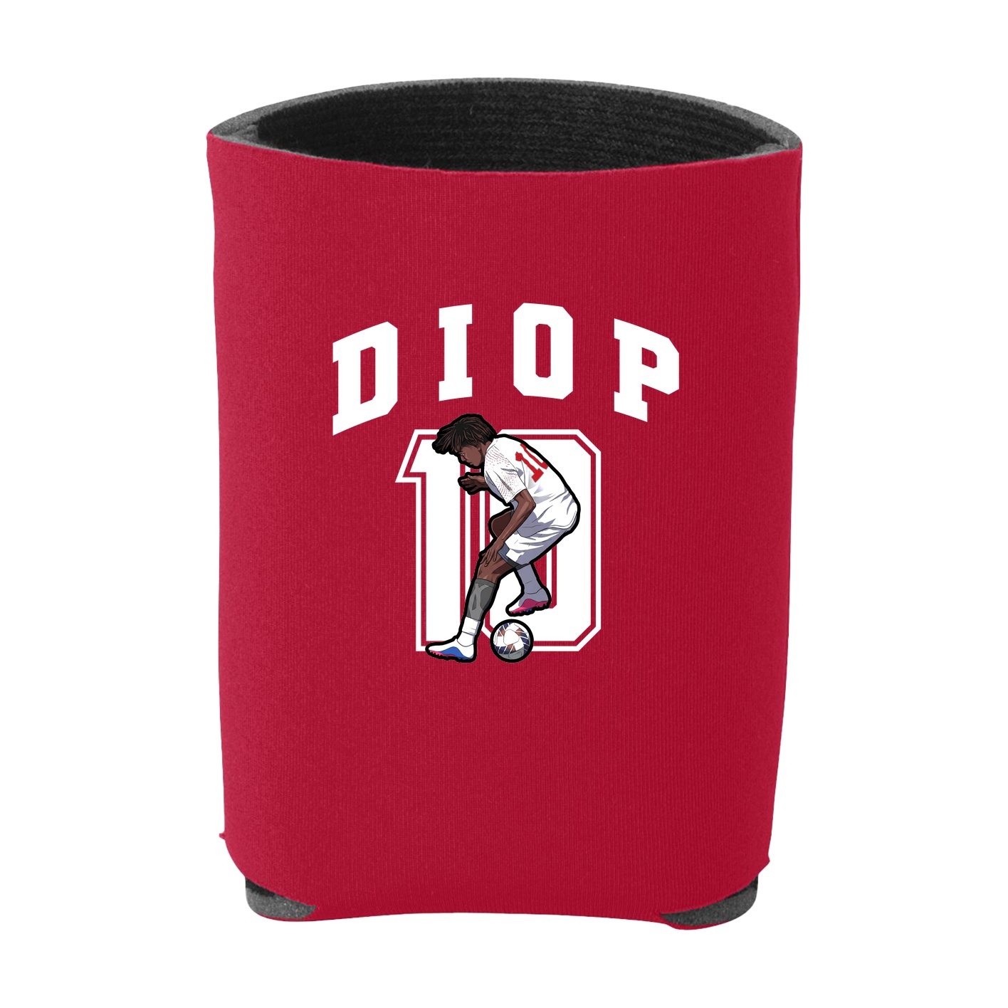 Can Holder — Number in Red