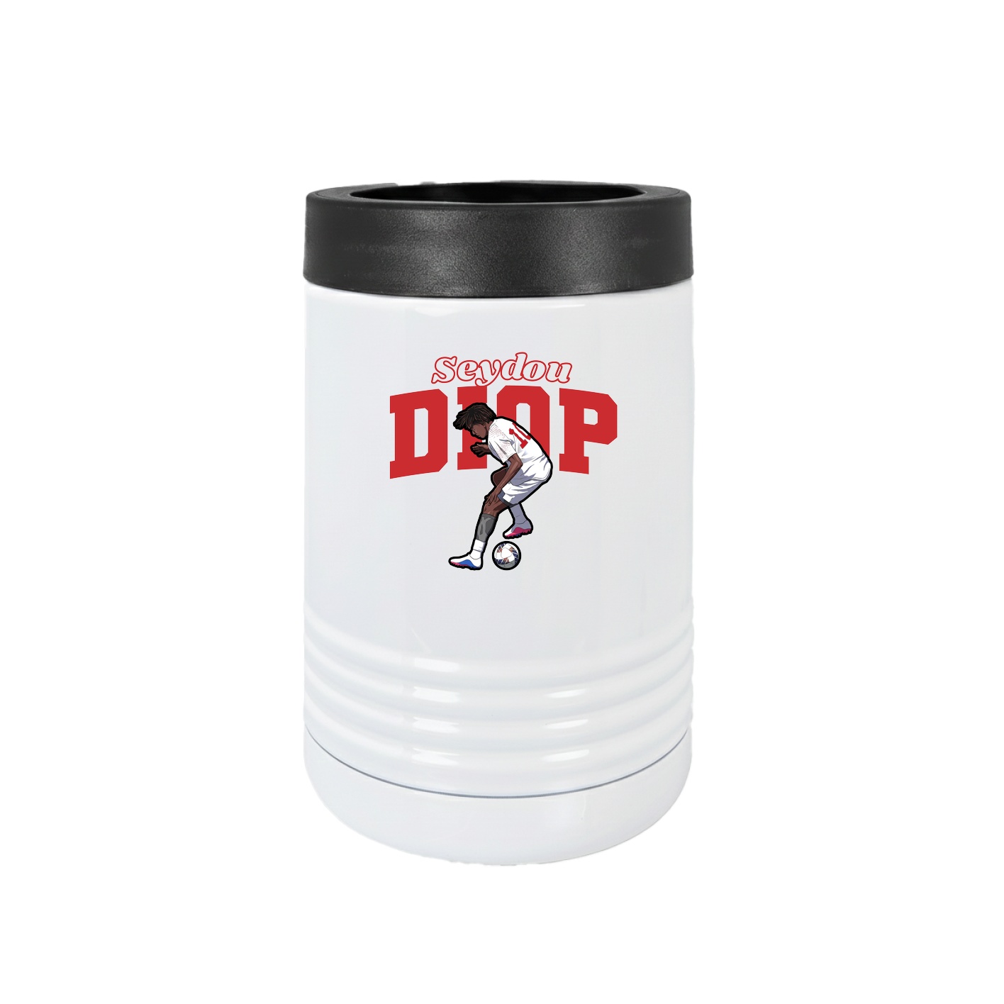 Beverage Holder — Name Arch in White