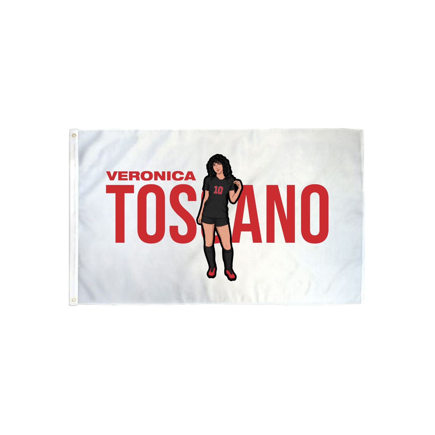 3x5 Flag — Player Name in Classic