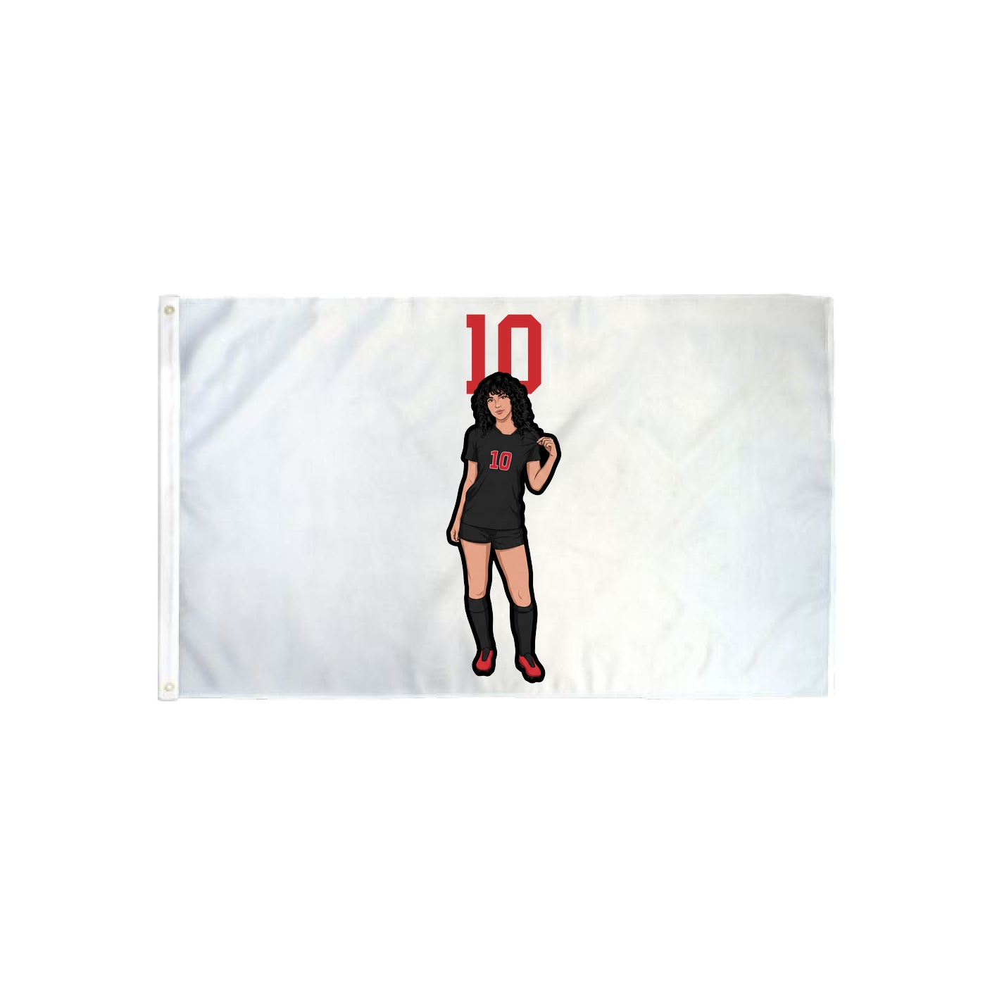 3x5 Flag — Number Top in Classic