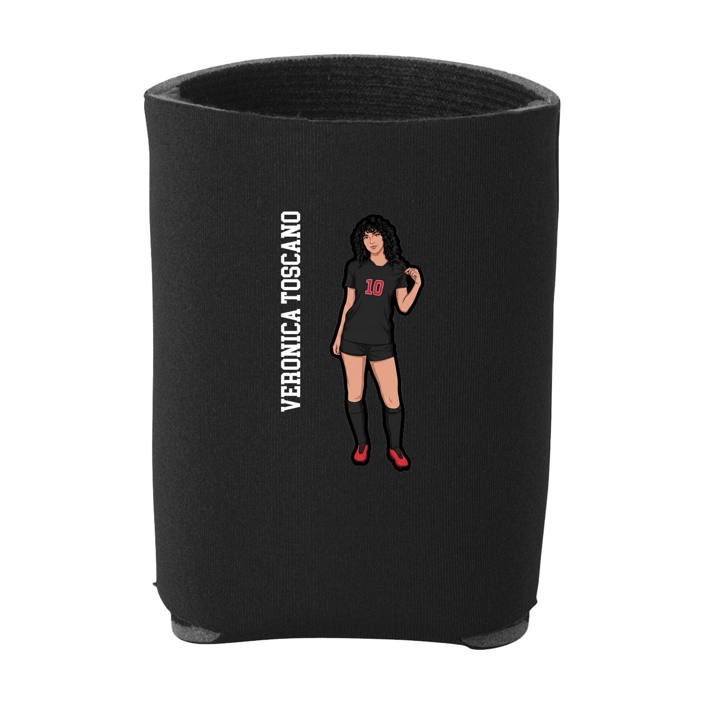 Can Holder — Name Vertical in Black