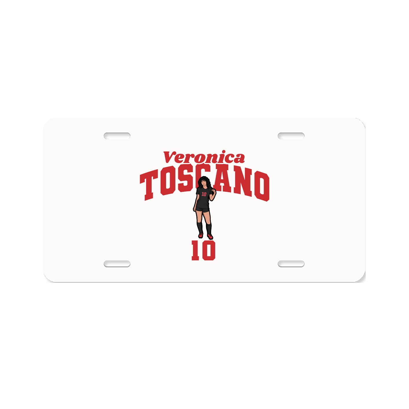 License Plate — Signature Arch in Classic