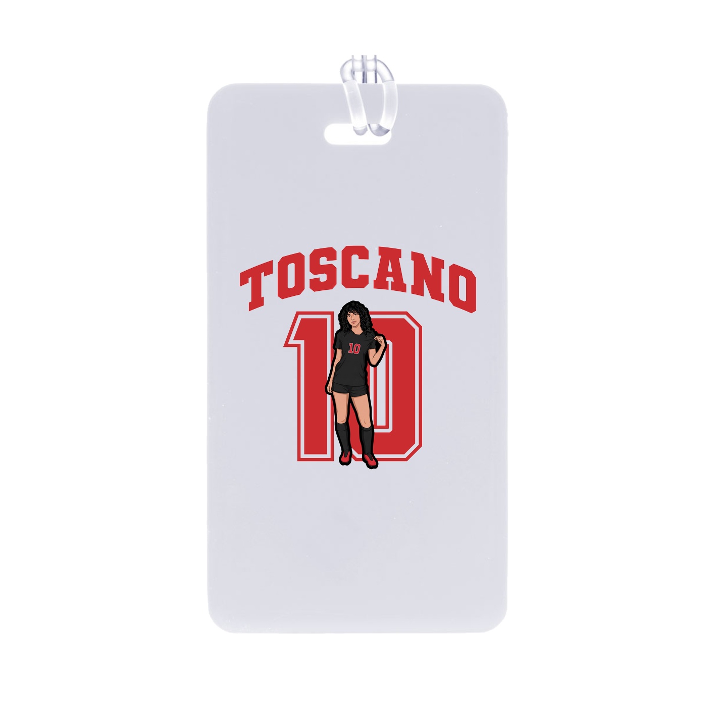 Bag Tag — Number in Classic