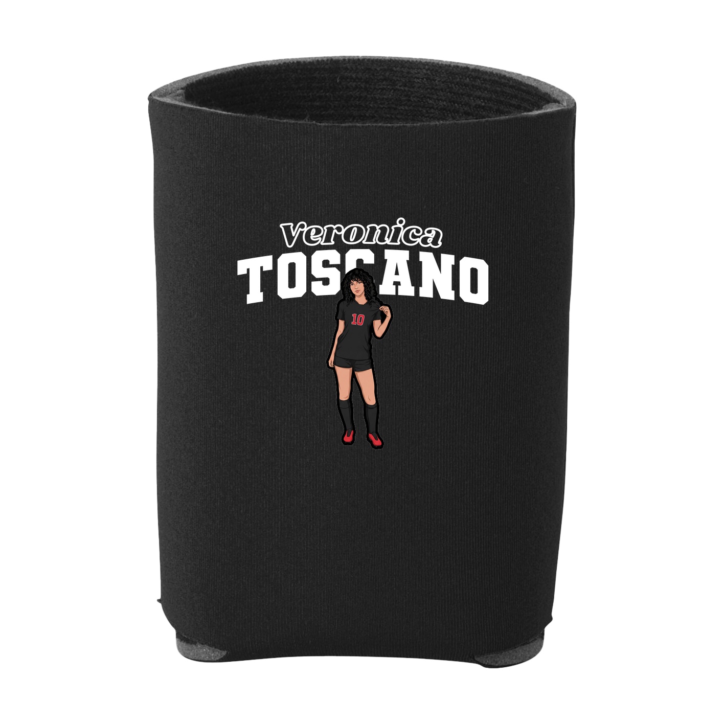 Can Holder — Name Arch in Black