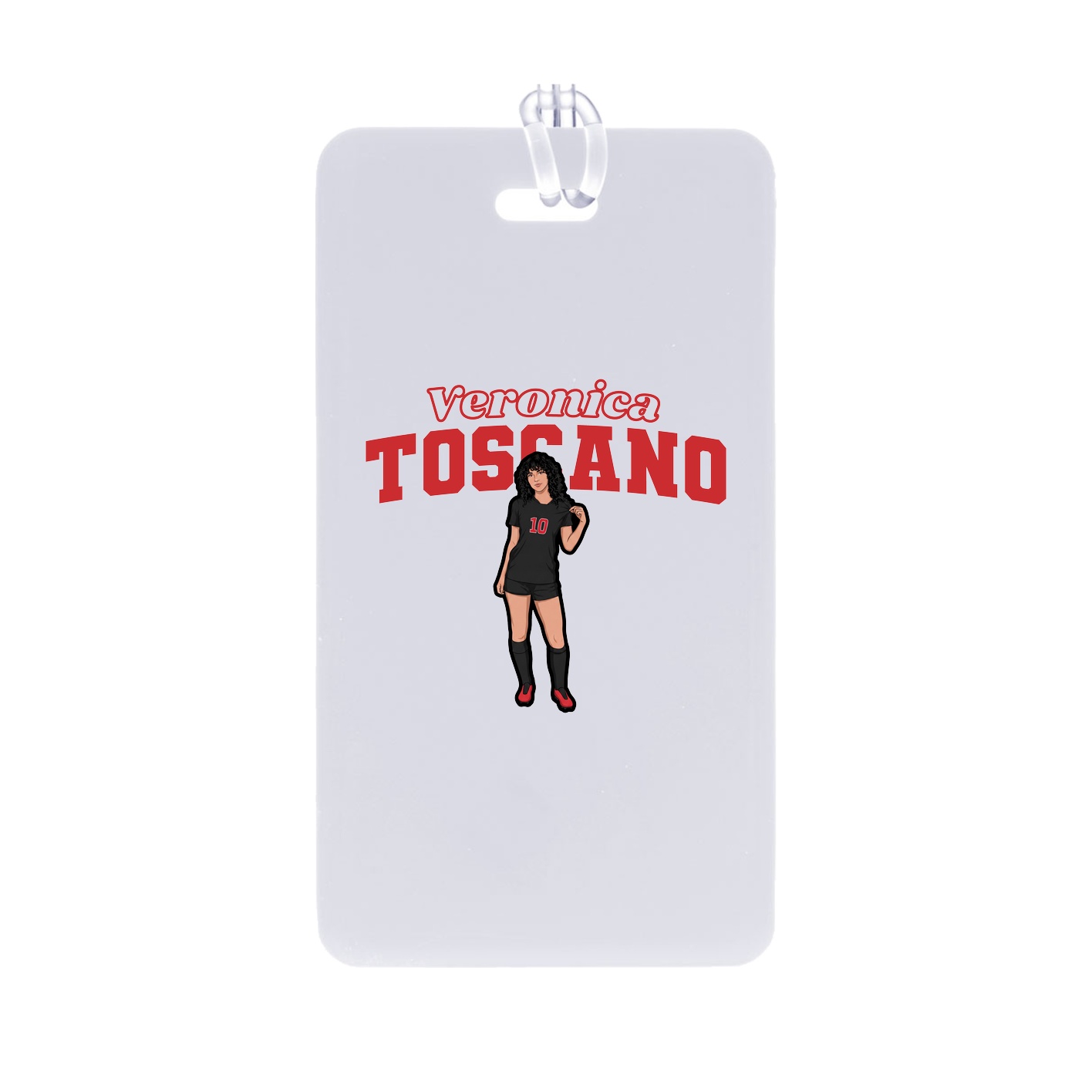 Bag Tag — Name Arch in Classic