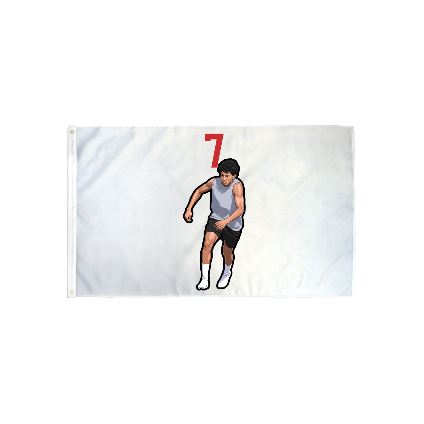 3x5 Flag — Number Top in Classic