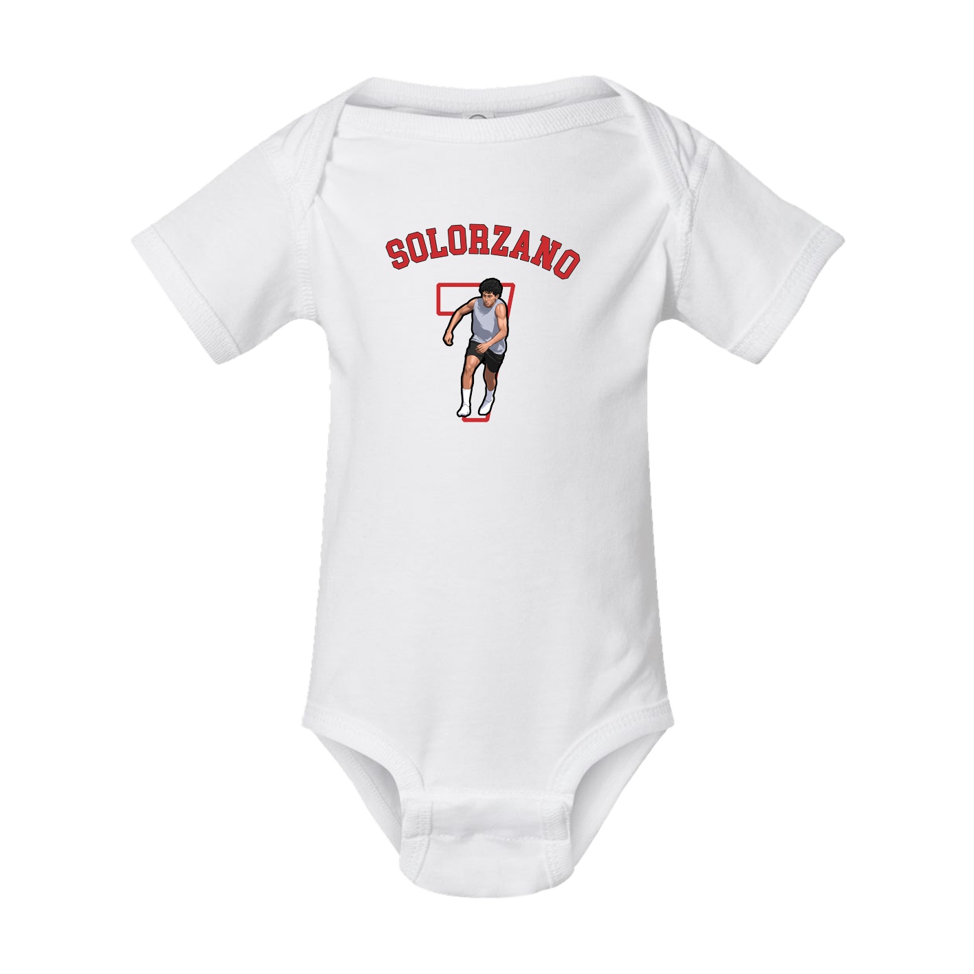 Baby Onesie — Shirsey Arch in White