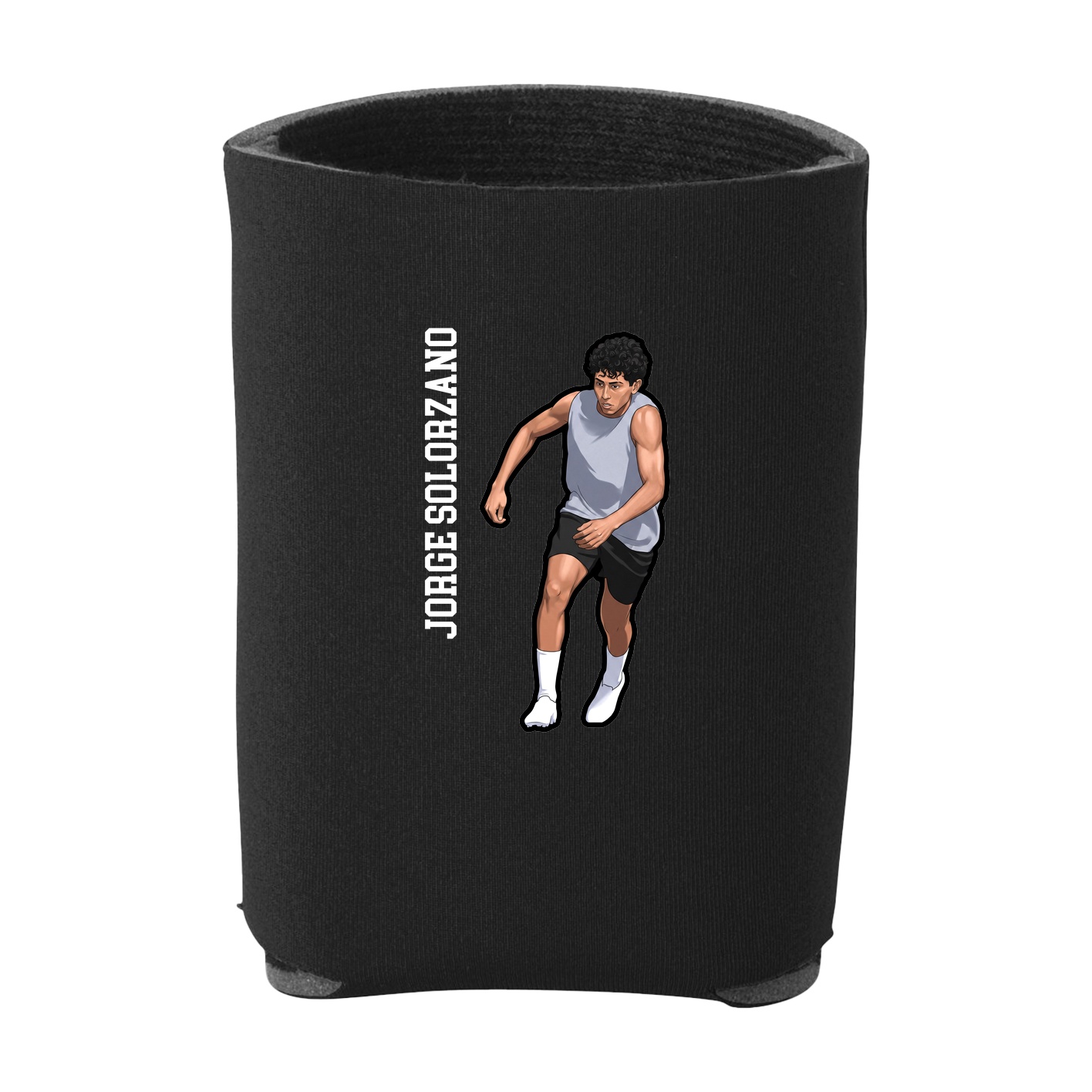 Can Holder — Name Vertical in Black