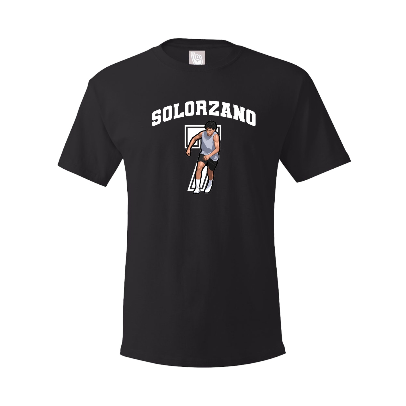 Youth Tee — Number in Black
