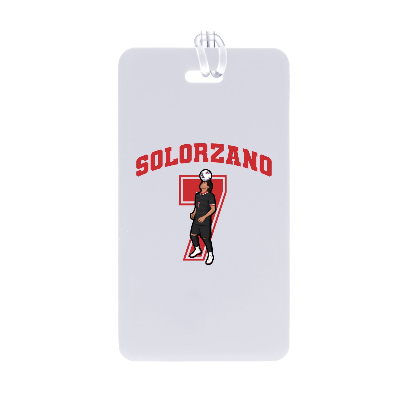 Bag Tag — Number in Classic