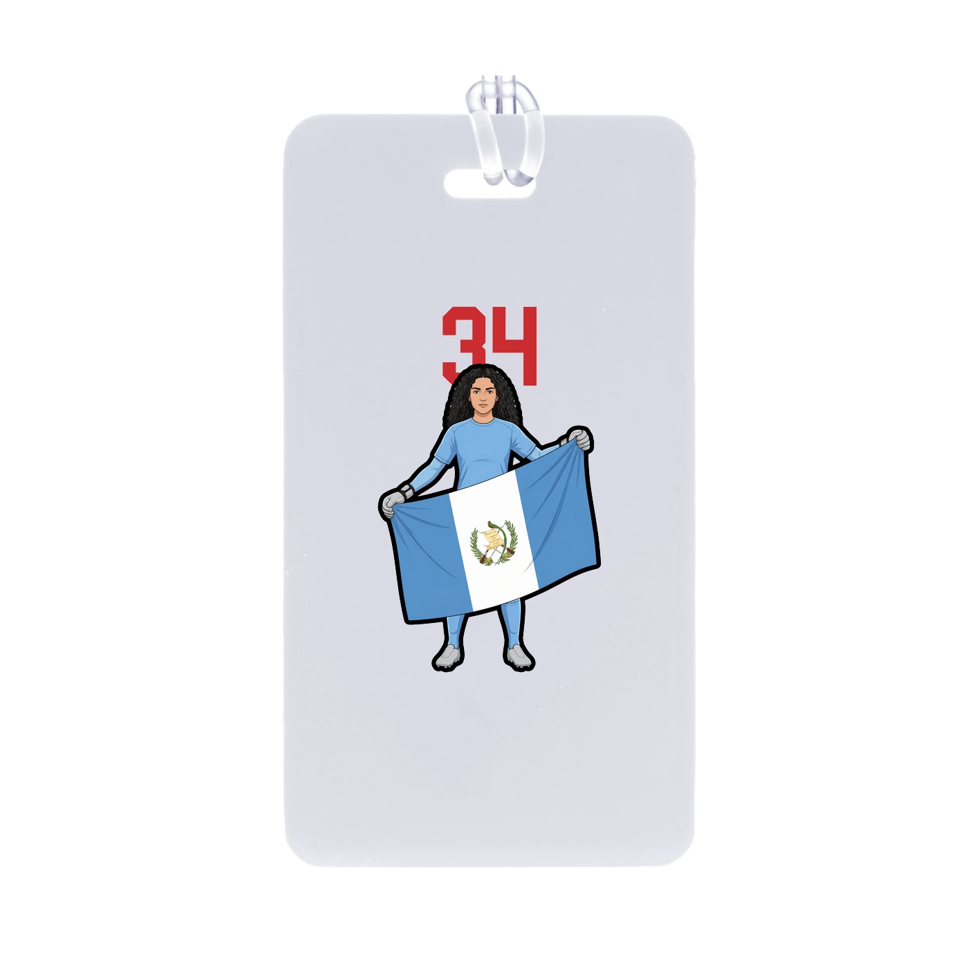 Bag Tag — Number Top in Classic