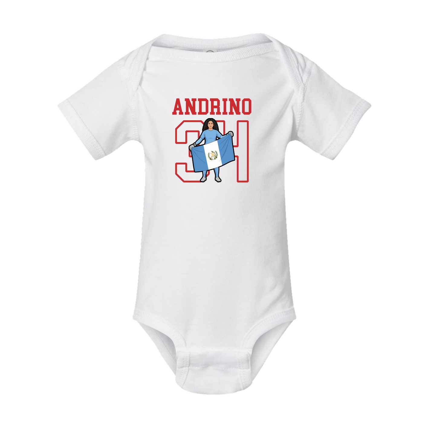 Baby Onesie — Shirsey in White
