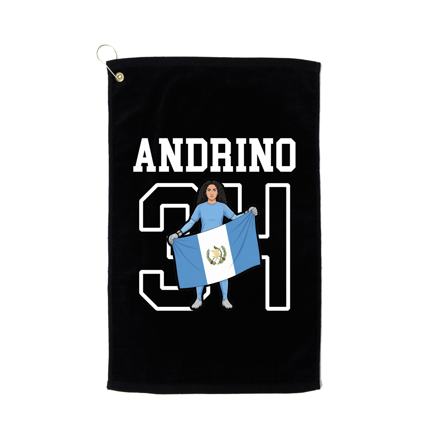 Golf Towel — Shirsey in Black