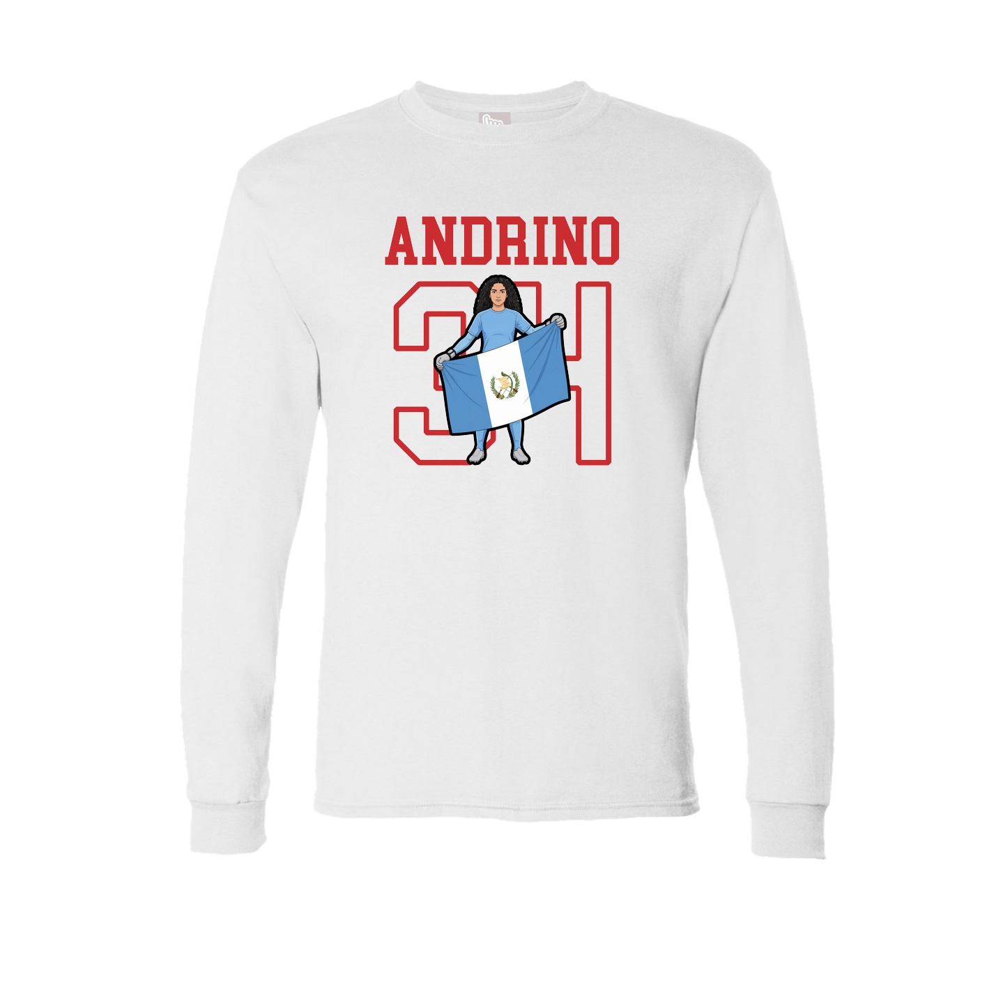 Long Sleeve Tee — Shirsey in White