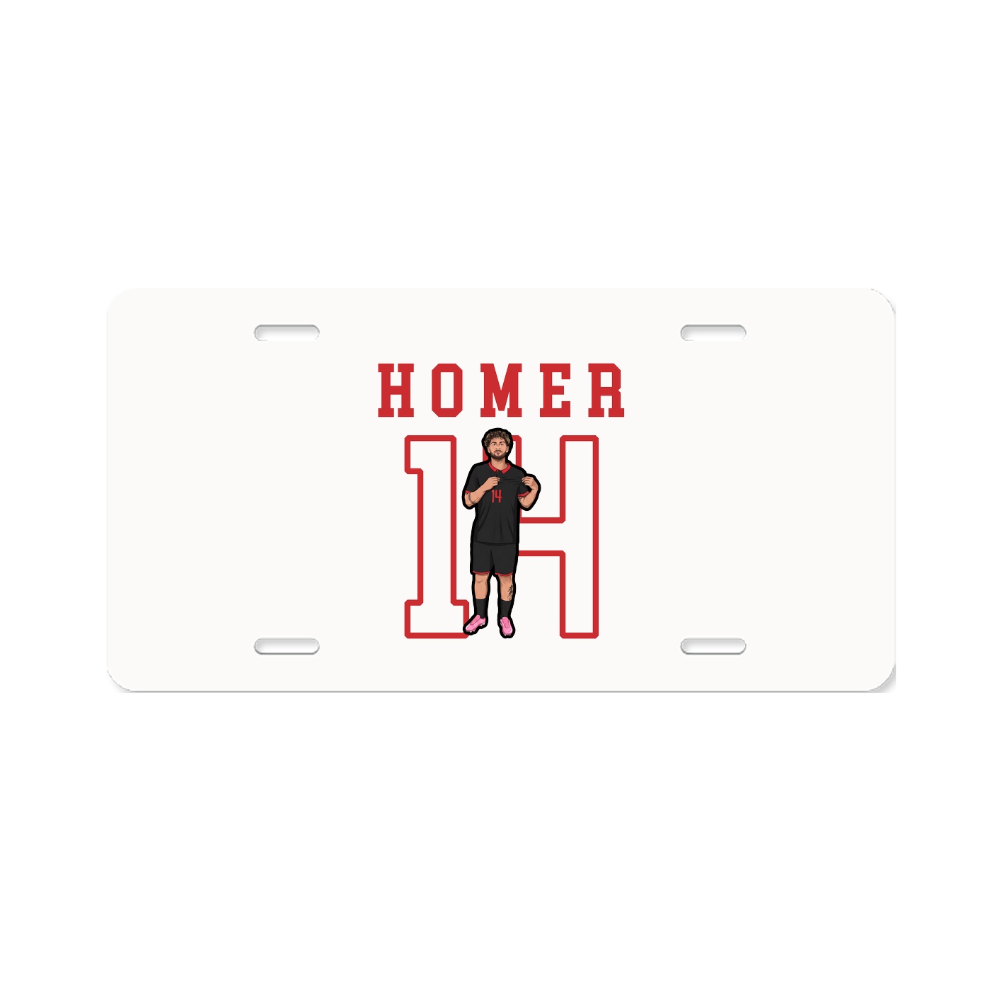 License Plate — Shirsey in Classic