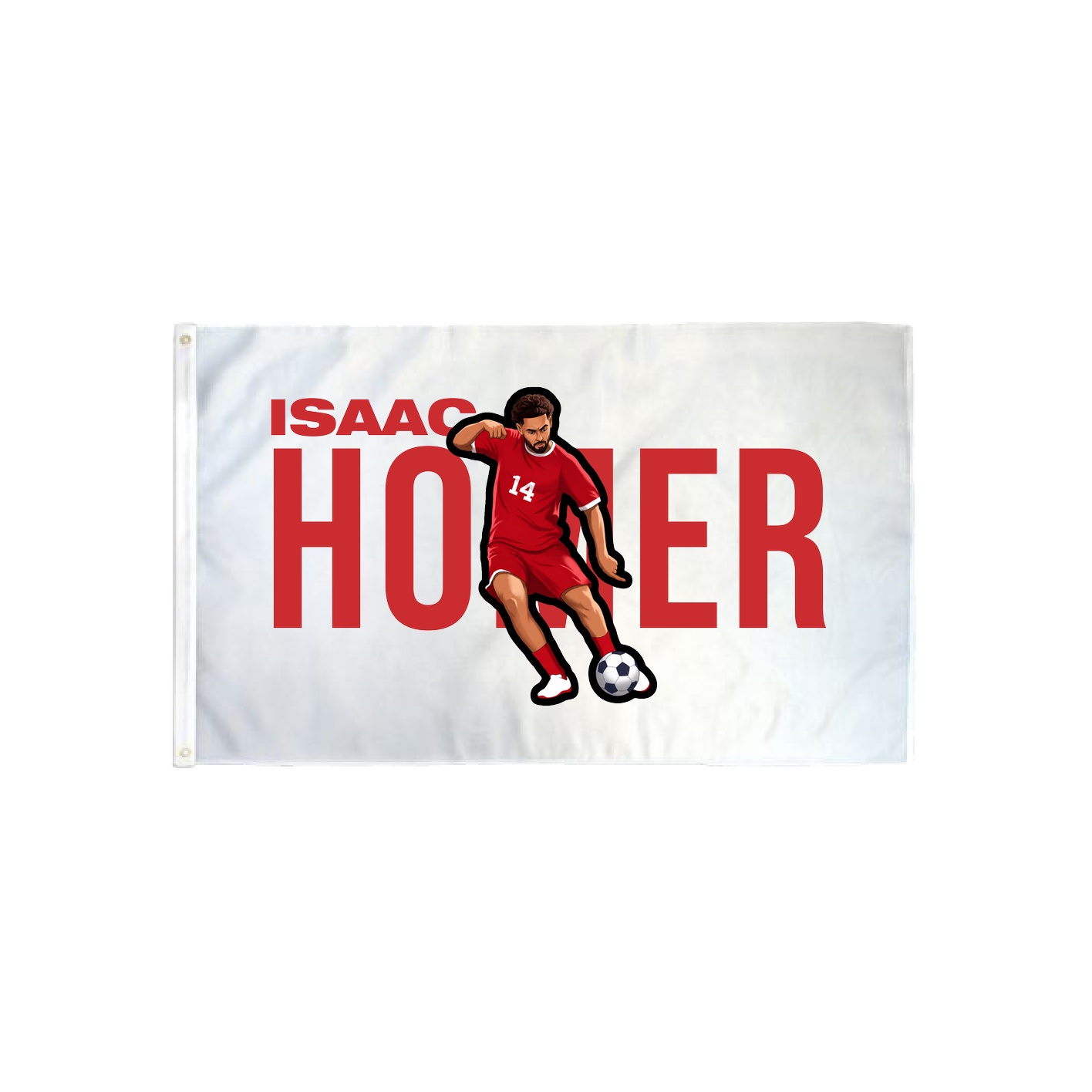 3x5 Flag — Player Name in Classic