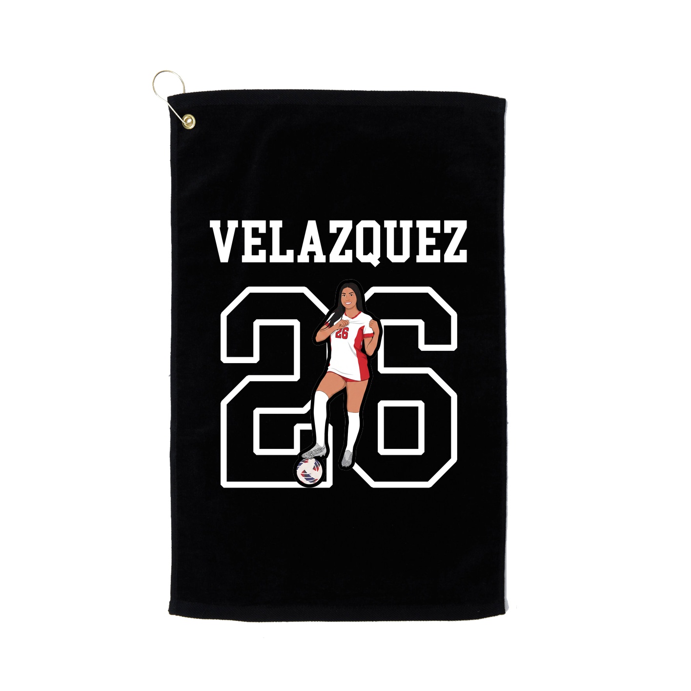 Golf Towel — Shirsey in Black