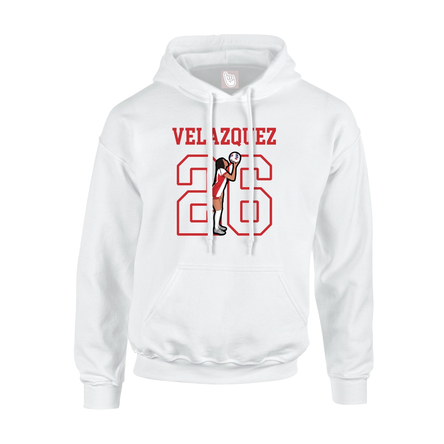 Youth Hoodie — Shirsey in White
