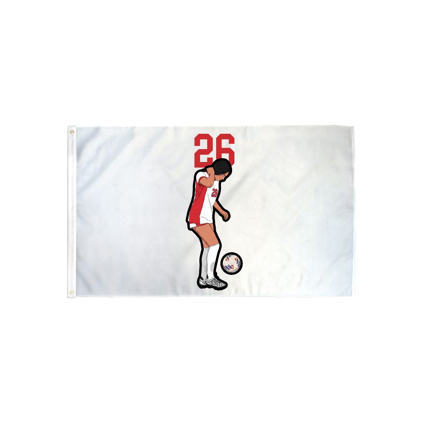 3x5 Flag — Number Top in Classic