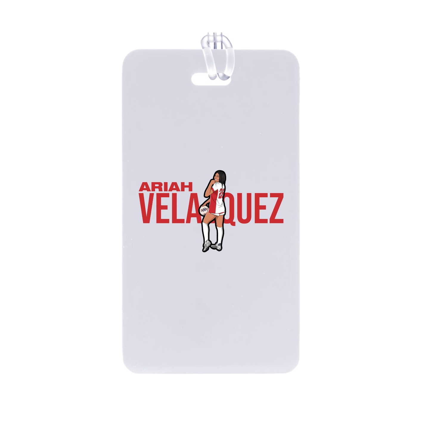 Bag Tag — Player Name in Classic