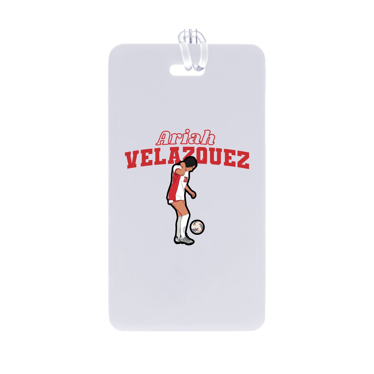 Bag Tag — Name Arch in Classic