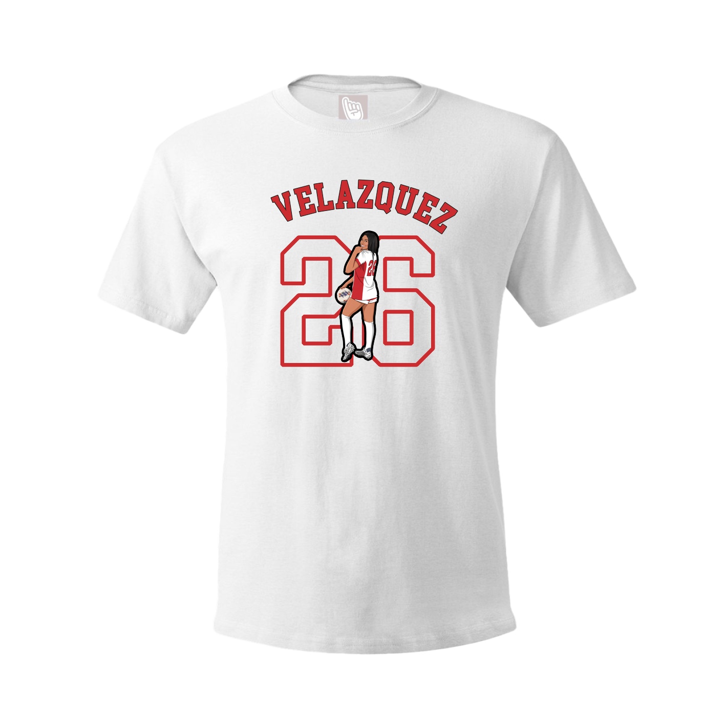 Tee — Shirsey Arch in White