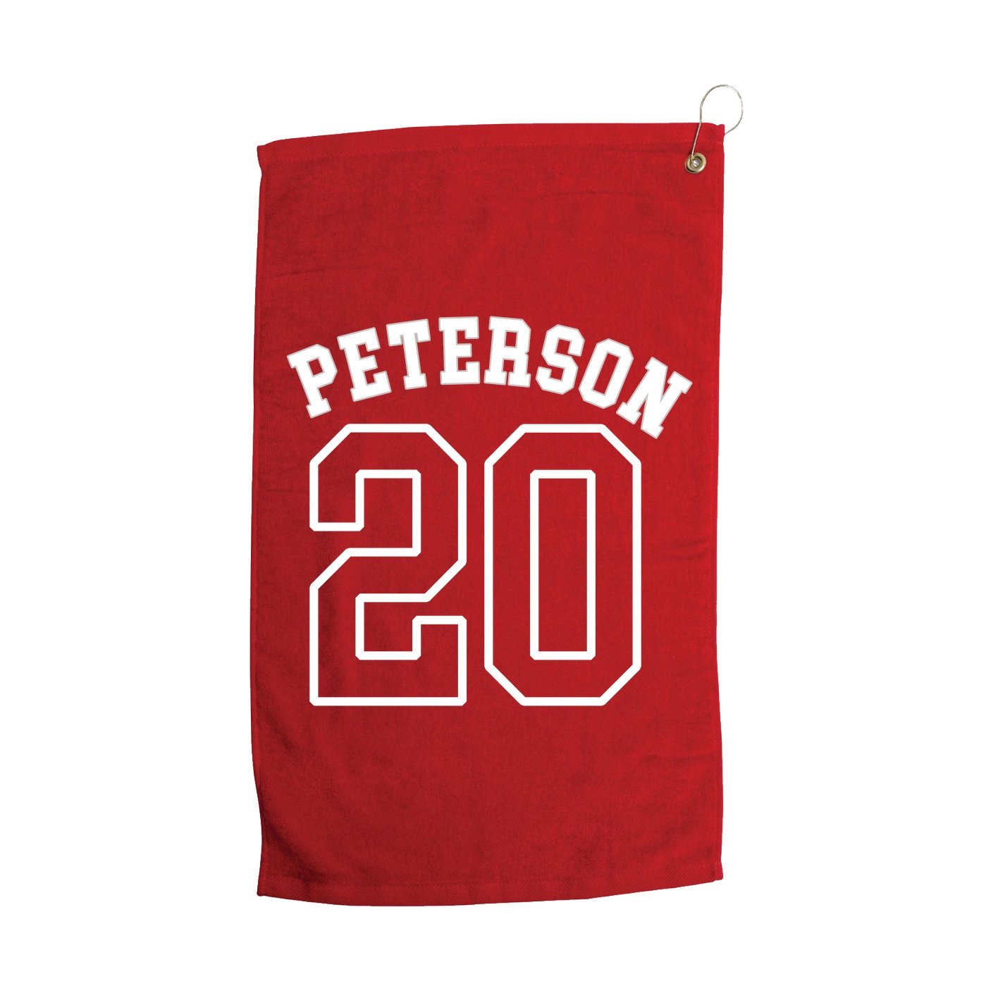 Golf Towel — Shirsey Arch in Red