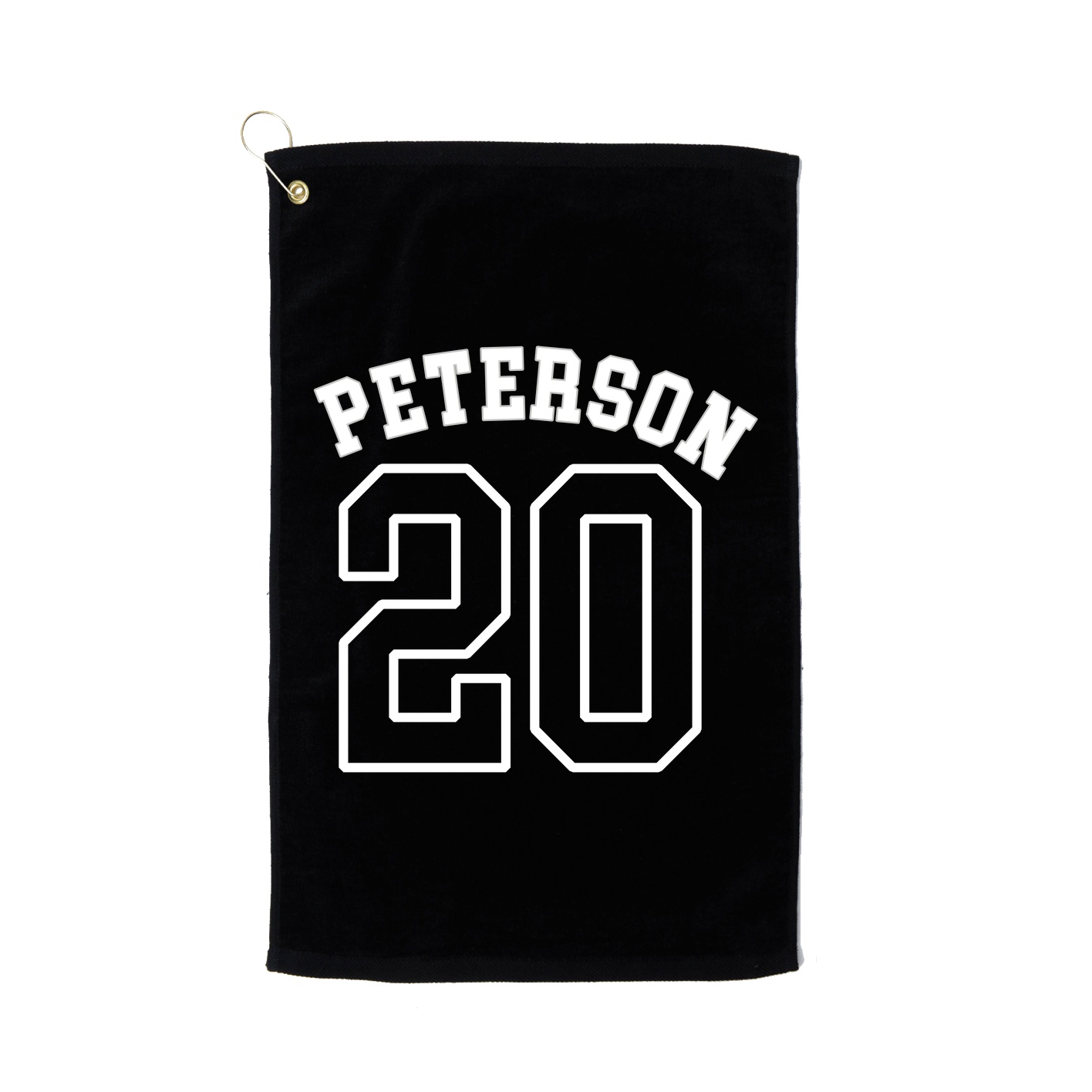 Golf Towel — Shirsey Arch in Black