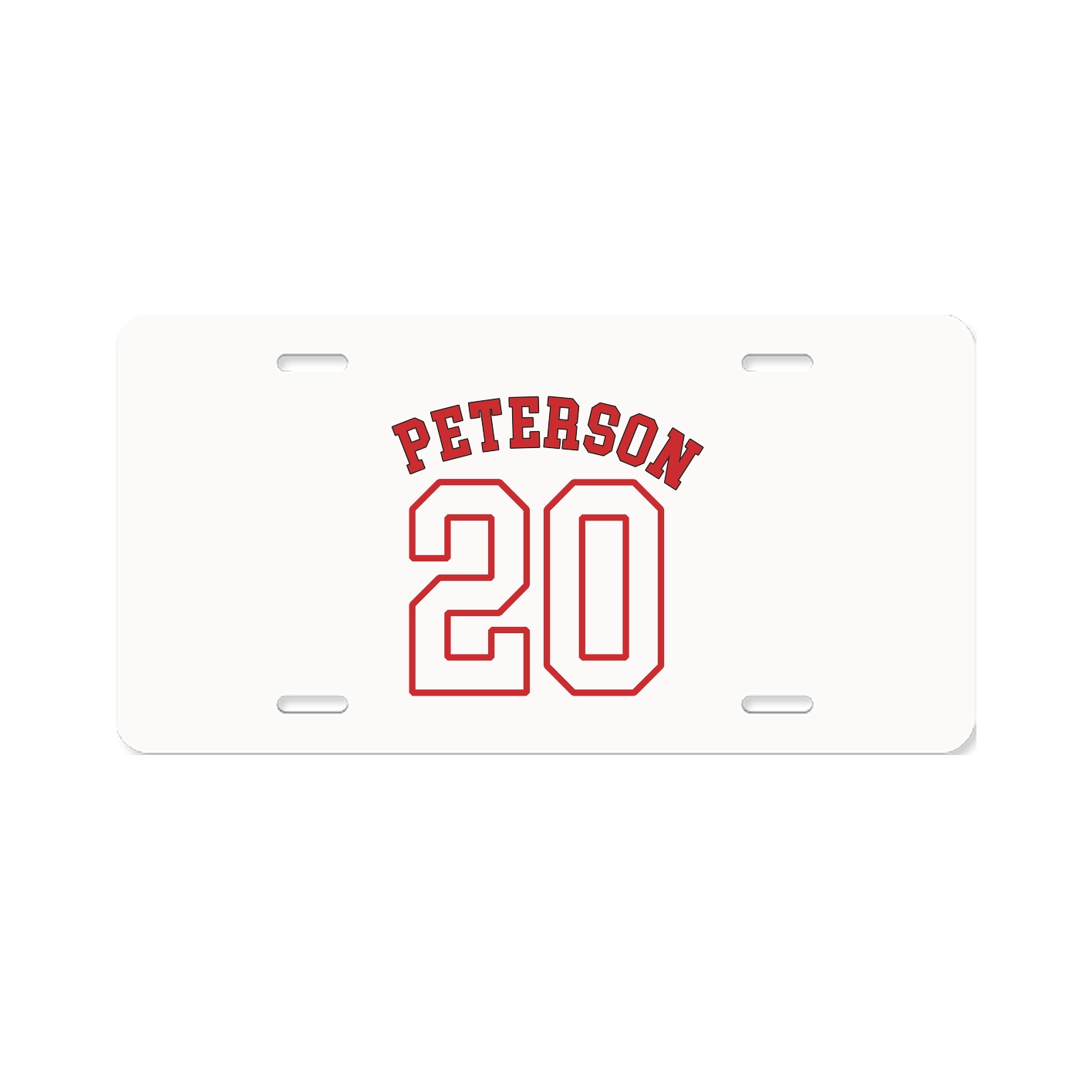 License Plate — Shirsey Arch in Classic