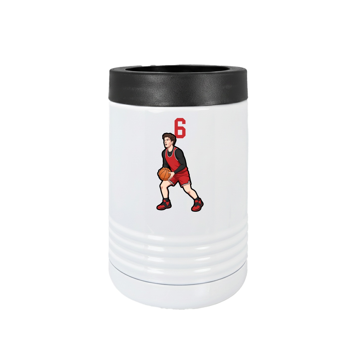 Beverage Holder — Number Top in White