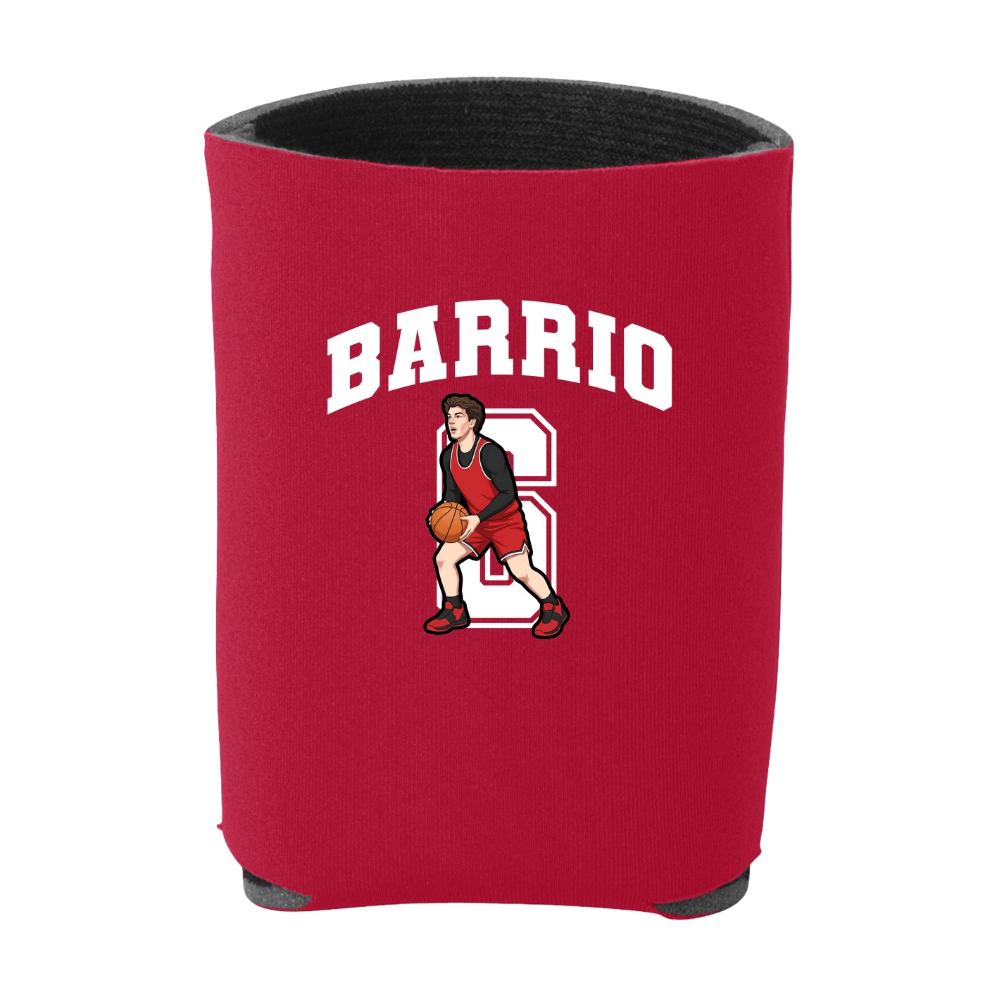 Can Holder — Number in Red