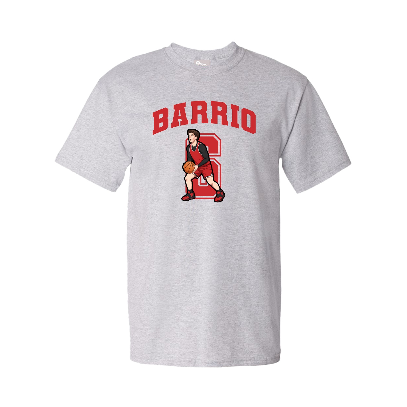 Tee — Number in Grey