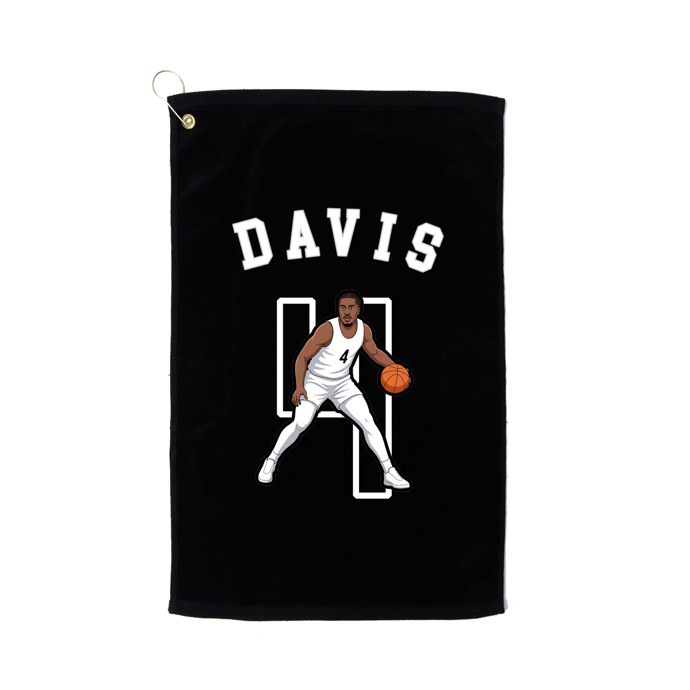 Golf Towel — Shirsey Arch in Black