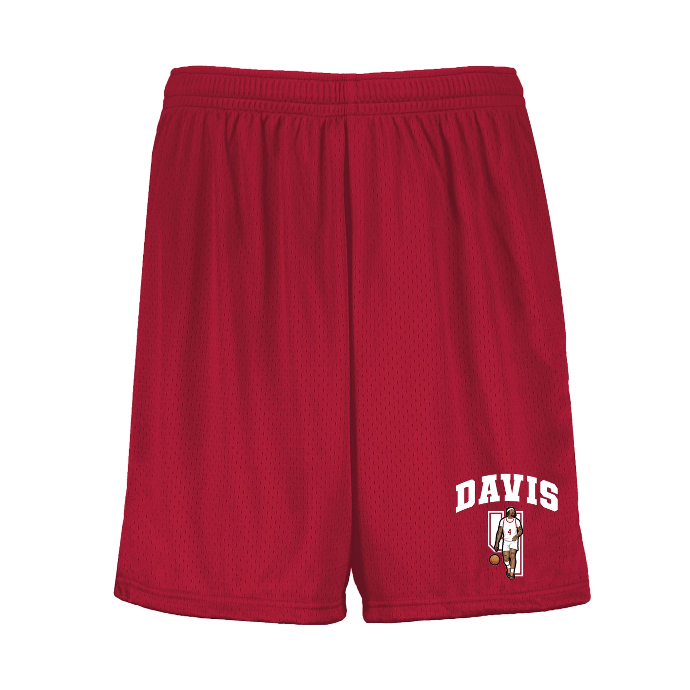 Shorts — Number in Red
