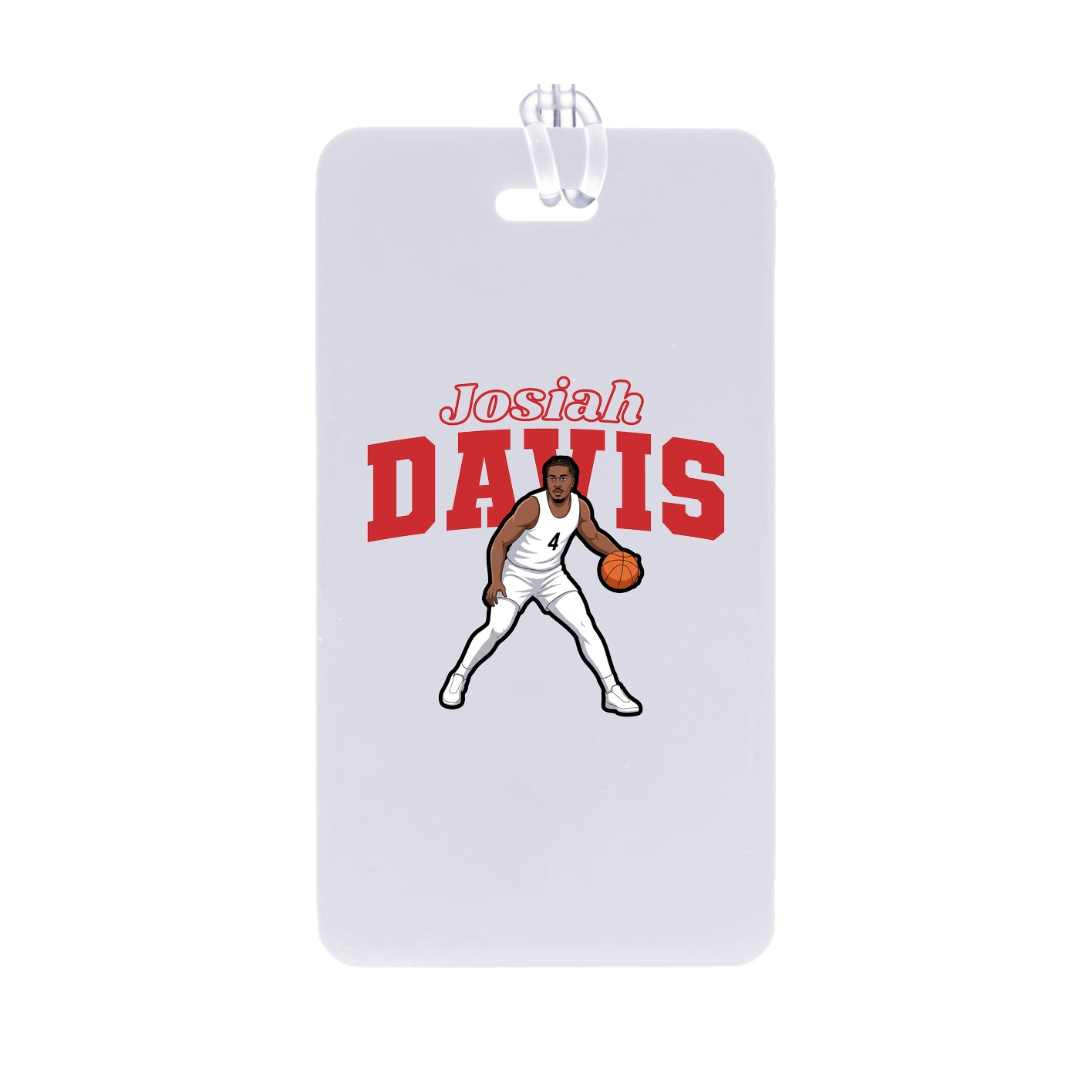 Bag Tag — Name Arch in Classic