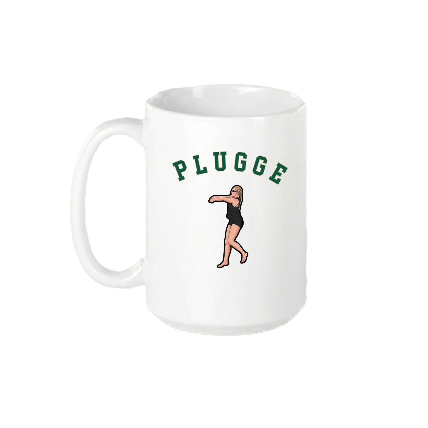15oz Coffee Mug — Shirsey Arch in White