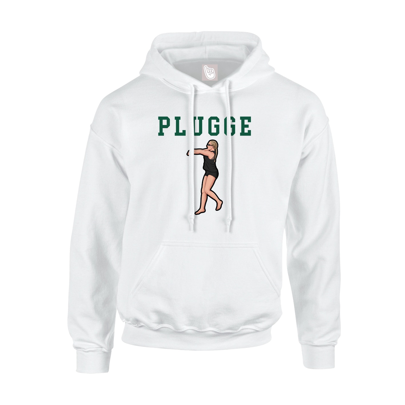 Youth Hoodie — Shirsey in White